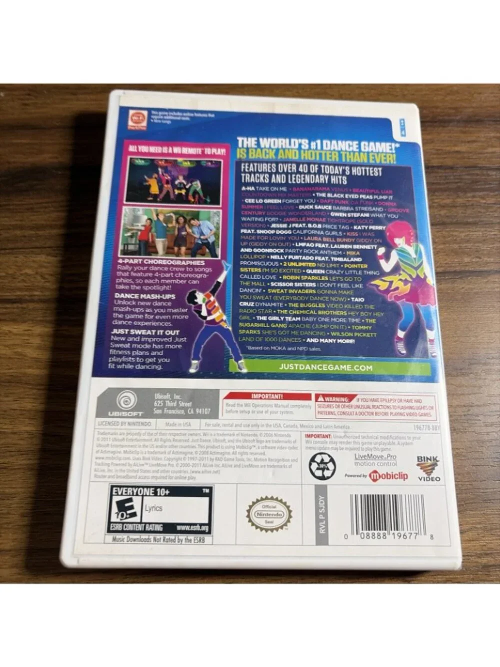 Just Dance 3 (Nintendo Wii, 2011) Complete w/ Manual - Tested Working